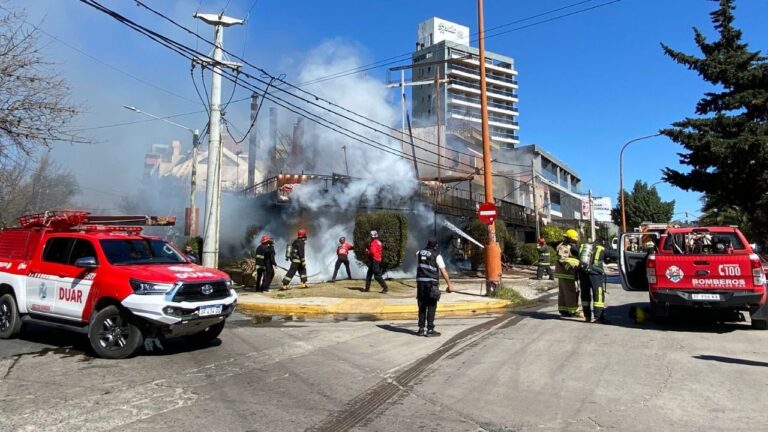 Las imágenes del infierno desatado en el Centro Viejo