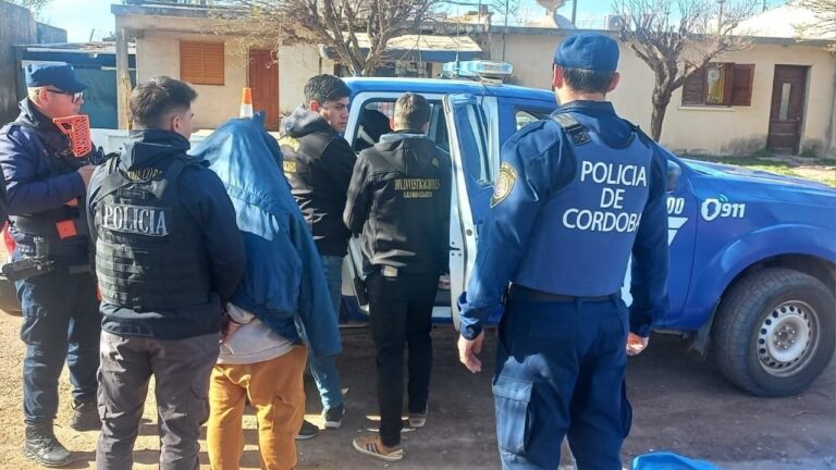Córdoba: operativo en General Cabrera dejó dos detenidos con causas abiertas en Rosario