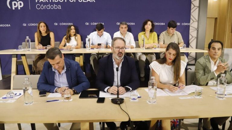 El PP sostiene que Córdoba funciona cuando gobiernan frente a «la parálisis del PSOE»
