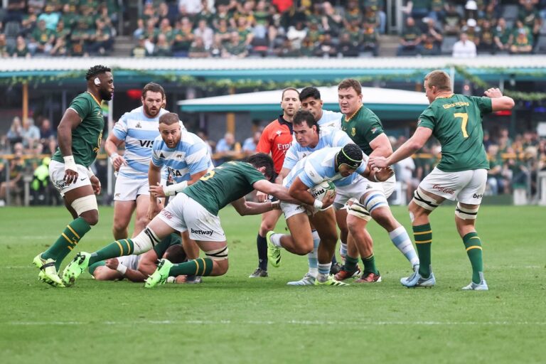 Los Pumas cayeron ante Sudáfrica en el cierre del Rugby Championship