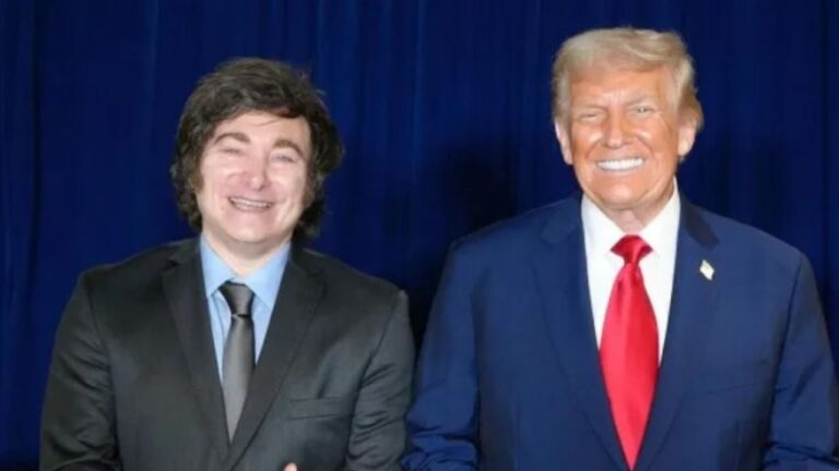 Milei agradeció a Trump por la liberación de los rehenes argentinos