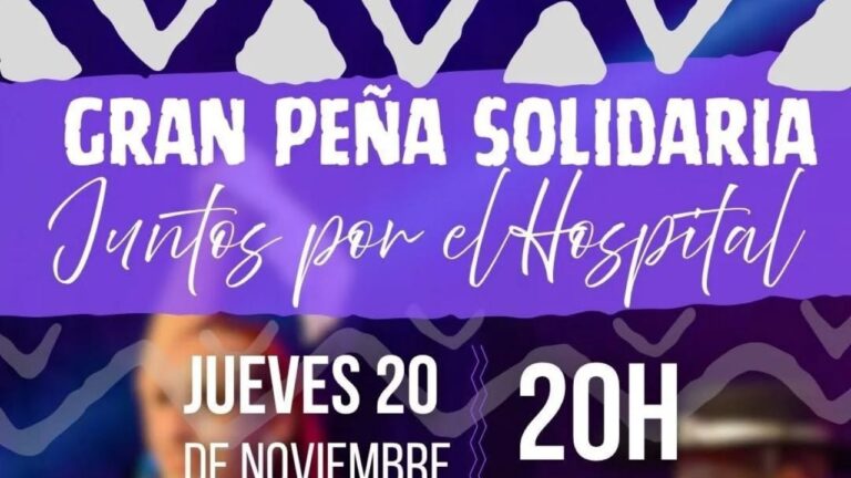 La Falda: «Peña Solidaria» para instalar paneles solares en el Hospital