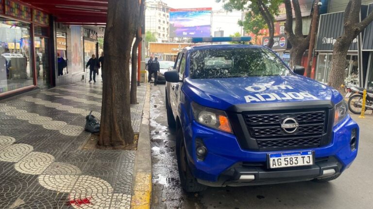 Sangrienta pelea entre dos hombres en pleno centro de Carlos Paz