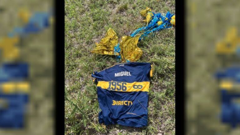 La camiseta de Boca por el homenaje a Miguel Ángel Russo cayó en un remoto pueblo uruguayo