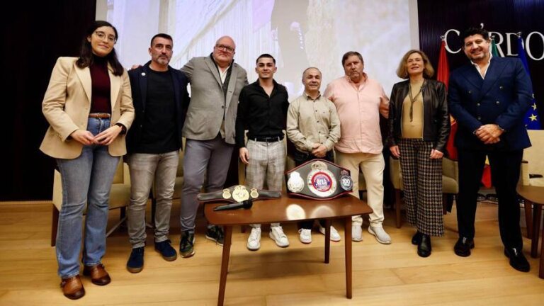 Rafa Lozano Jr. quiere hacer historia en Córdoba debutando como boxeador profesional con un título