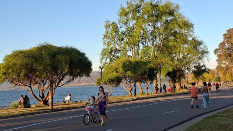 Semana calurosa: viento norte y máximas de hasta 34C en Carlos Paz
