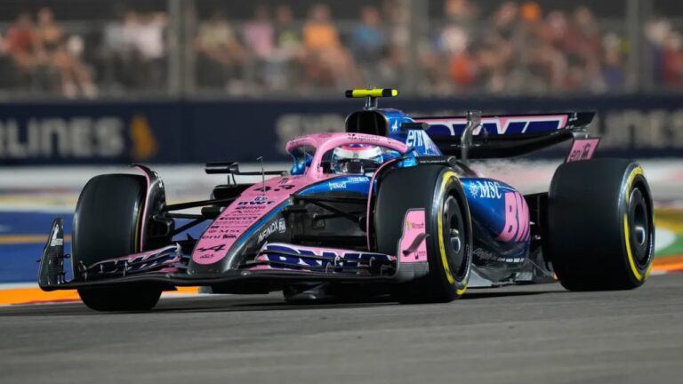 Colapinto salta a la acción este jueves por la noche en el GP de Las Vegas