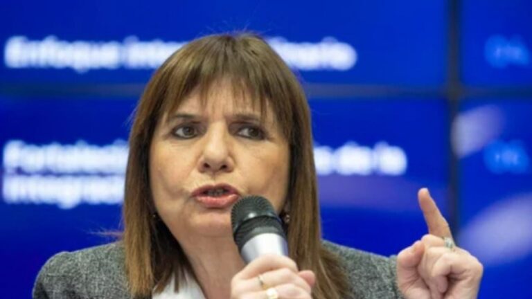 Patricia Bullrich reiteró su pedido sobre Ley Penal Juvenil