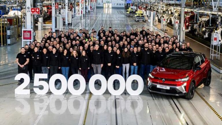 La fábrica de Renault en Valladolid celebra un nuevo hito de producción gracias al Captur
