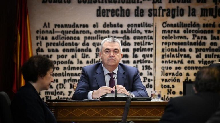 En directo | Santos Cerdán declara en la comision de investigación del caso Koldo en el Senado