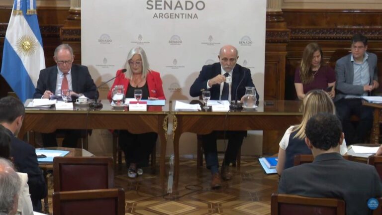 Senado: empezó el debate en comisión de la reforma laboral y ley de Glaciares