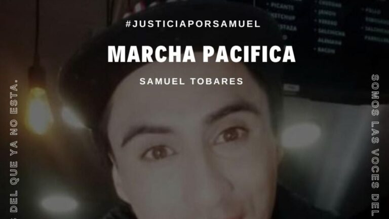 Justicia por Samuel: Marcharán hasta la comisaría de Bialet Massé