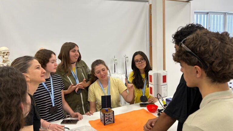 La Falda fue escenario de un acantonamiento espacial con alumnas de todo el país