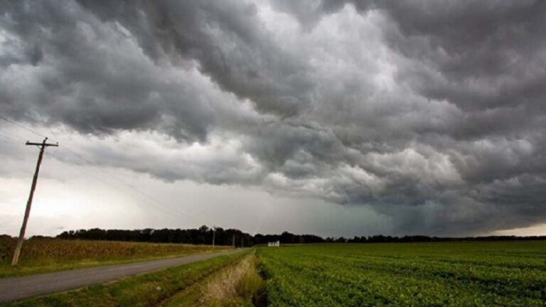 Se esperan lluvias intensas, viento y granizo en gran parte de la provincia