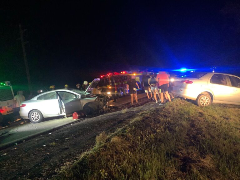 Choque múltiple en la Ruta 9 Norte dejó varios heridos