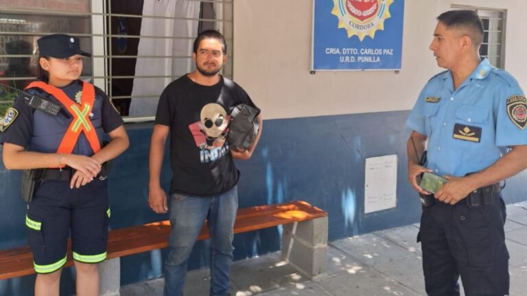 Hallaron en Carlos Paz a un joven riojano que le habían robado y era buscado