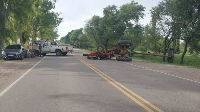 Murió un tractorista tras un vuelco en La Carlota