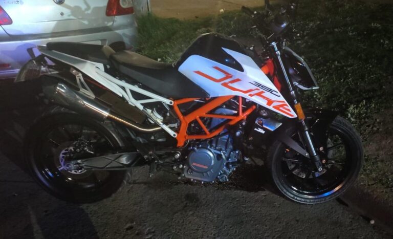 Grave accidente en Córdoba: un joven sufrió la amputación de un pie tras caer de su moto