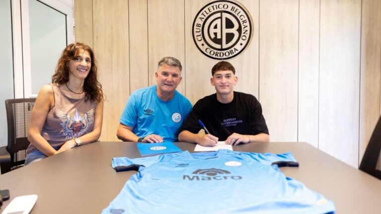 La historia de Agustín Falcón, de Carlos Paz a la Primera de Belgrano