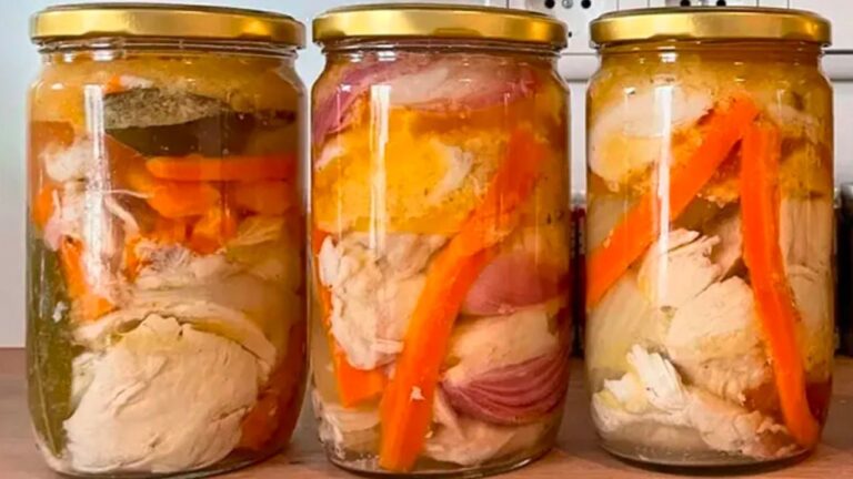 Conservas caseras: el secreto para un pollo en escabeche perfecto