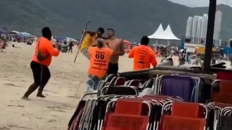 Un argentino fue atacado a palazos en una playa de Brasil