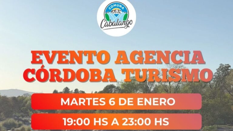 Cabalango será sede de una jornada turística con experiencias y espectáculos
