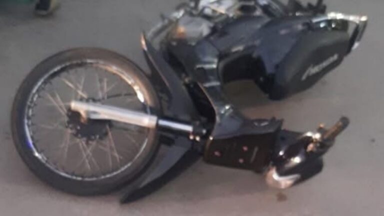 Accidente de moto en Carlos Paz: un joven resultó herido y está estable