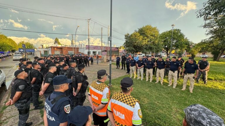 Refuerzan la presencia policial con un operativo en la zona sur