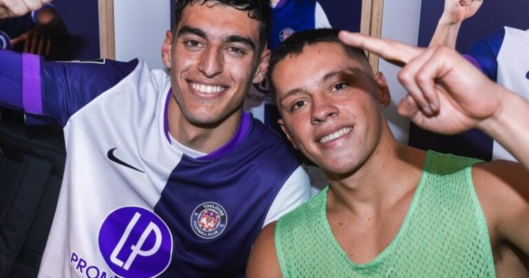 Con un doblete de Santi Hidalgo y otro de Julián Vignolo, el Toulouse goleó al Niza