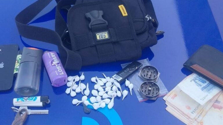 Detenido en La Calera con droga, dinero y un celular