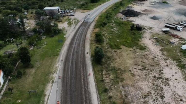 Nueva rotonda en Taninga: así avanza el cruce de las rutas 28 y 15