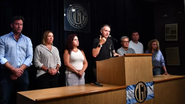 La CGT convocó a marchar al Congreso contra la reforma laboral sin paro de actividades