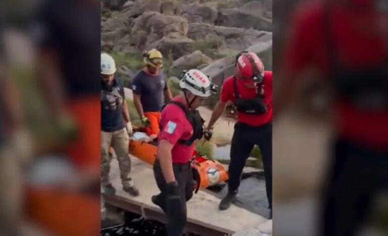 Córdoba: rescataron a una mujer a quien se le paralizó la mitad del cuerpo y el rostro en un bosque