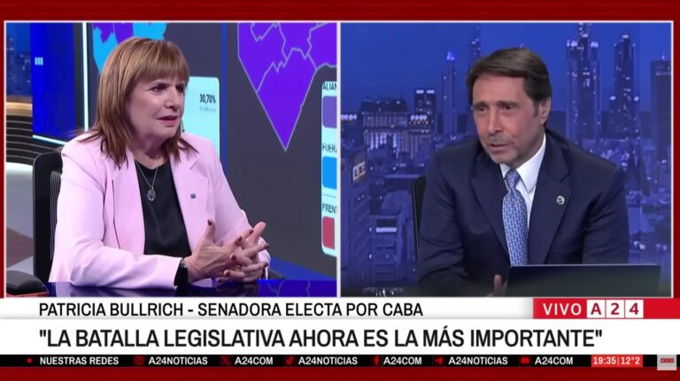 La solución de Bullrich: «Los que están en la informalidad ahora pueden pedirle a su empleador que los formalice»