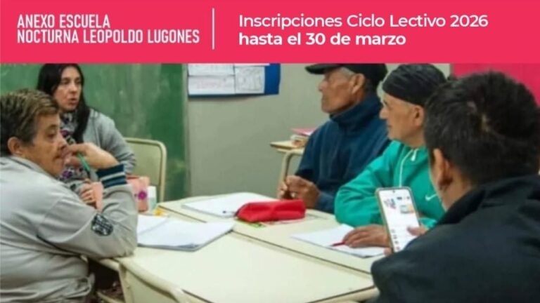 Abren inscripciones para iniciar o finalizar el Nivel Primario en Valle Hermoso