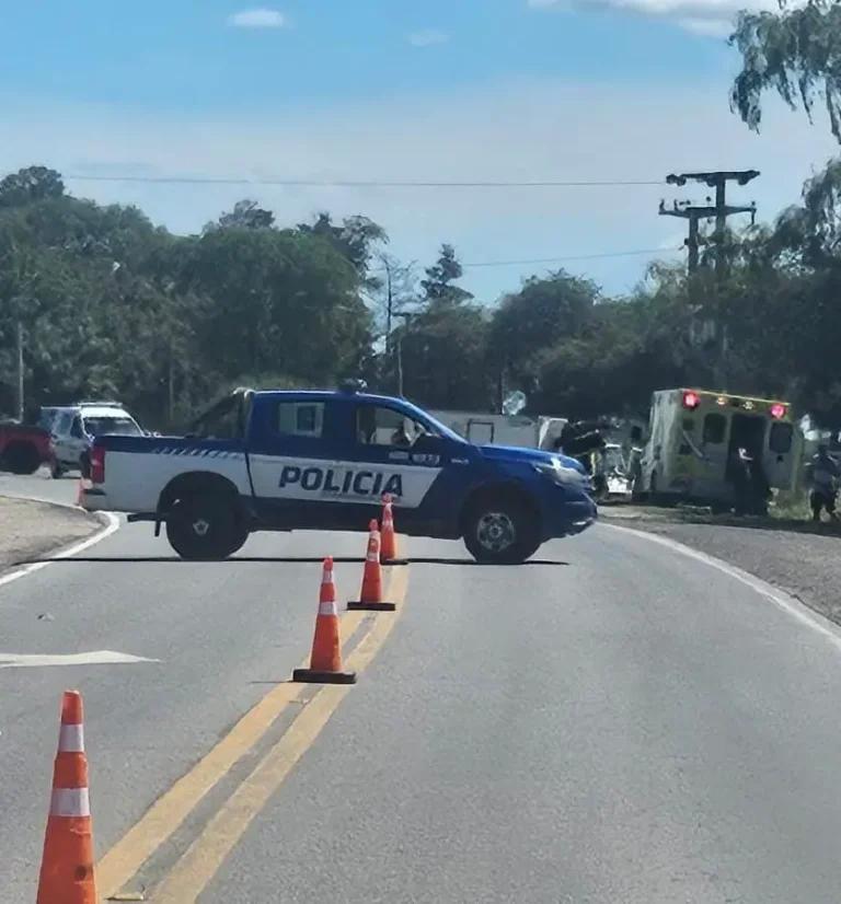 Un hombre murió en un choque en la ruta 158