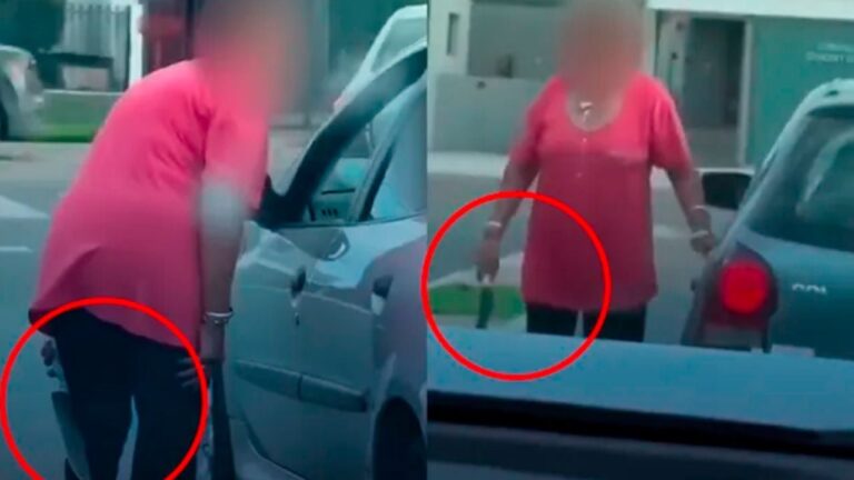 La Pampa: Una mujer amenazó a un conductor con una cuchilla