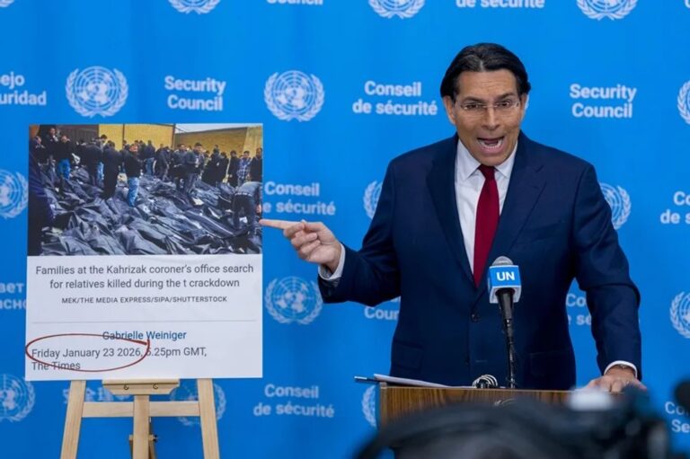 Israel advirtió en la ONU: Las operaciones en Oriente Medio durarán el tiempo que sea necesario