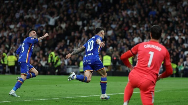 El Getafe empuja al Real Madrid a otro año en blanco