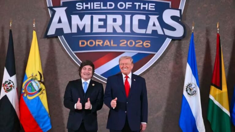 Junto a Javier Milei, Donald Trump lanzó una «coalición militar» antinarco
