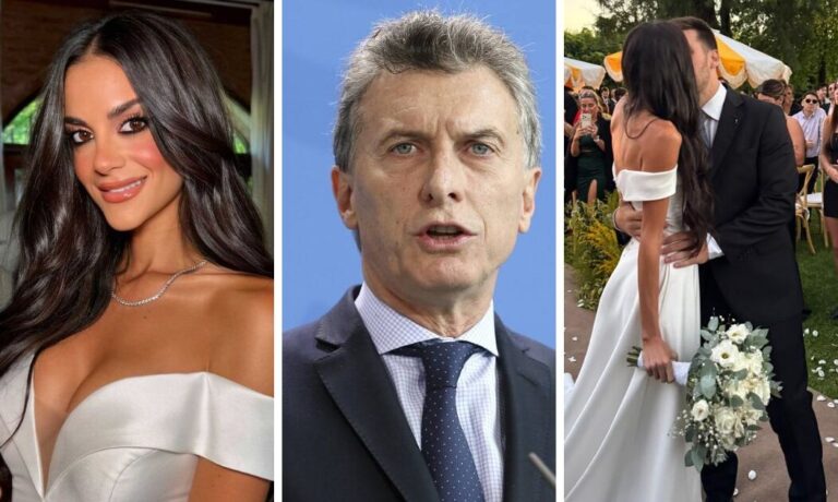 El video de Mauricio Macri bailando desaforado en la boda de Emily Lucius y su sobrino que explotó en redes