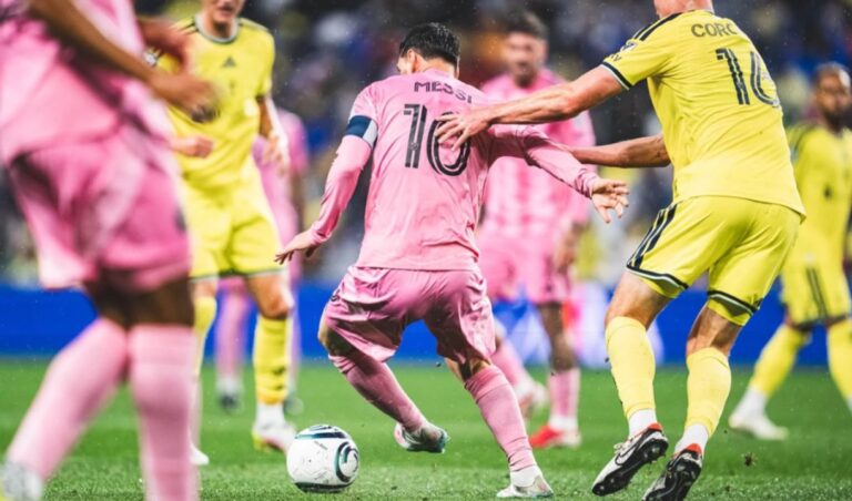 Messi y el récord en suspenso: el Inter Miami sobrevive en Nashville