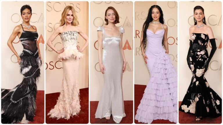 De Emma Stone a Anne Hathaway y Nicole Kidman, los mejores y peores ‘looks’ de la alfombra roja de los Oscar 2026: encuesta