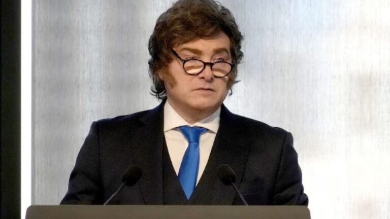 Javier Milei afirmó que la inflación mayorista está bajando