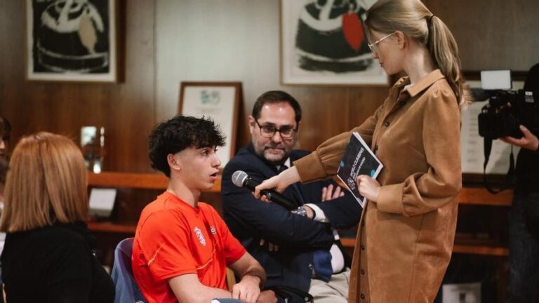 Guillermo Peinado, escalador madrileño: «Competir en casa siempre es un orgullo»