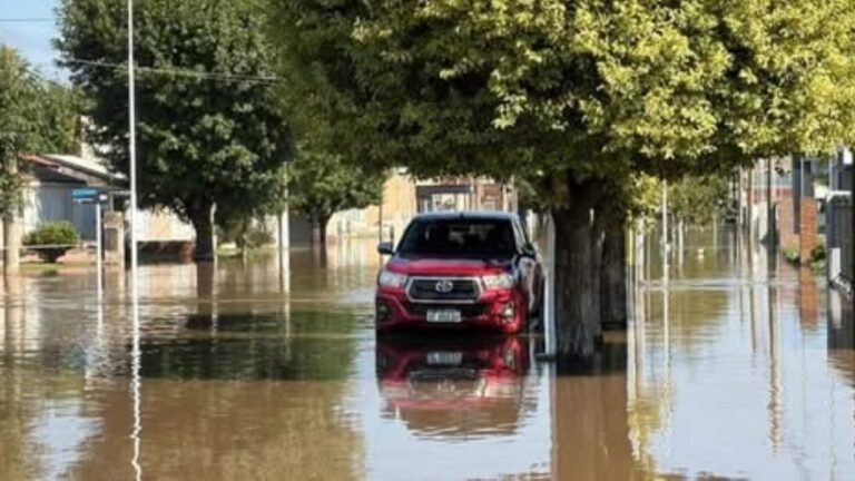 Localidad de Córdoba quedó bajo el agua tras un temporal extremo