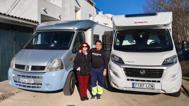 Esteban Hinojal, autocaravanista desde 2004: «Desde que entré en este mundo, no he pisado un hotel»
