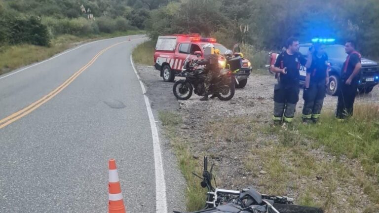 En pocas horas, dos accidentes de moto en Cuesta Blanca e Icho Cruz