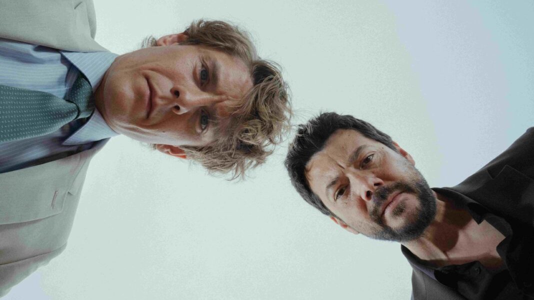 Rodaje de la serie Nueve reinas en Madrid