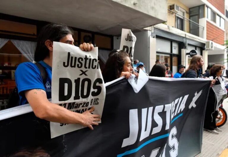 Tribunales de San Isidro donde se desarrolla el juicio por la muerte de Diego Maradona